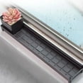 thumbnail image 6 of KYAIGUO Outdoor Planter Window Boxes Planters with Removable Trays and Drainage Holes Rectangular Tray Plastic Succulent Pot for Balcony, 6 of 6