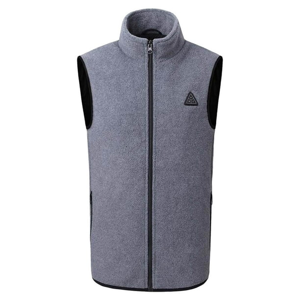 Fiudx Chaleco Calefactable para Exteriores, Tejido Ligero y Transpirable, Cálido para Esquiar, Pescar y Montar a Caballo, Carga de 5 V, Esencial para El Invierno, Elegante Diseño de Cremallera, Dispo