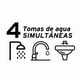 thumbnail image 4 of BOMBA HIDRONEUMATICA Truper 1/2HP 24 LITROS HIDR-1/2X24, 4 of 5