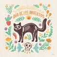 thumbnail image 2 of Penner, Janelle 15x15 White Modern Wood Framed Museum Art Print Titled - La Calaca IV, 2 of 4