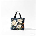 thumbnail image 2 of Quilted Tote Bag for Women, 12x12in Vintage Digital Print Shoulder Bag with Zipper, Large Capacity Foldable Shopping Tote, Tear-Resistant Polyester Handbag for Commuting Travel & Daily Use, 2 of 8