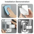 thumbnail image 4 of Soporte para ducha de mano Soporte para ducha ajustable y giratorio 360°, 4 of 7