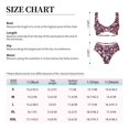 thumbnail image 2 of Kdxio music Skull record Guitar Print Women's 2 Piece High Waisted Wrap Spaghetti Strap Summer Swimsuit Bikini Set-Large, 2 of 5