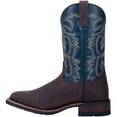 thumbnail image 3 of Laredo Men's Hamilton Distressed Brown  Blue Square Toe Boots 7936, 3 of 4