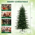 thumbnail image 3 of Gymax 6 FT Artificial Christmas Tree w/714 Branch Tips 260 LED Lights 3 Timers Remote, 3 of 10