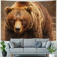 thumbnail image 4 of BCIIG  Grizzly Bear Tapestry Wall Hanging Bedroom Living Room Fabric Home Decoration Aesthetics Tapestry., 4 of 6