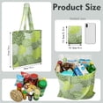 thumbnail image 2 of Sac Fourre-Tout en Toile Grain de Bois – Sac de Courses Réutilisable Artistique Rustique, 2 of 6