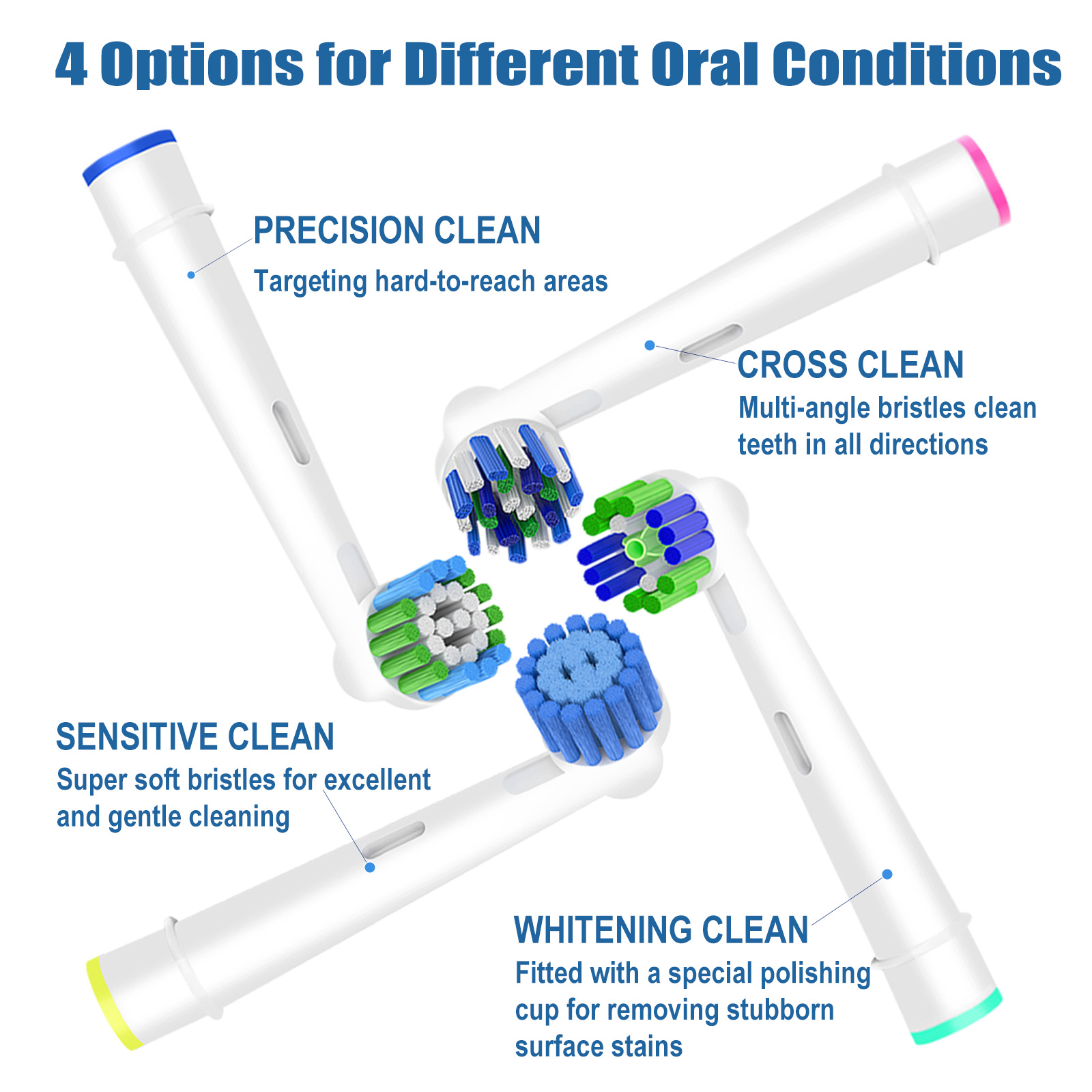 DailyWhite Oral-B Replacement Toothbrush Heads 16-Pack photo 2