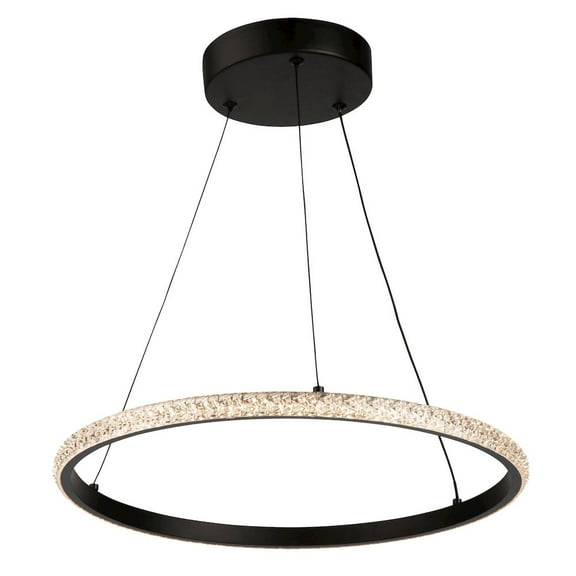 Artcraft Lighting Nova 24W LED Pendant Black