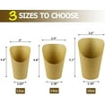 thumbnail image 2 of Dalrosia French Fry Cups Disposable Paper Cup Charcuterie Cups Disposable French Fry Holder Pack Of 50 Appetizer Cups, 2 of 7