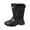 Black, variant on New Fshion Plus Size Snow Boots for Women Winter Warm Snow Warmest Plush Outdoor Non-slip Casual Shoes Men Mid-Calf