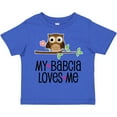 thumbnail image 3 of Inktastic My Babcia Loves Me Girls Owl Girls Toddler T-Shirt, 3 of 5