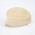 thumbnail image 3 of Womens Summer Beret Hat French Style Hollow-Out Vintage Painters Straw Cap Artist Hat, 3 of 3