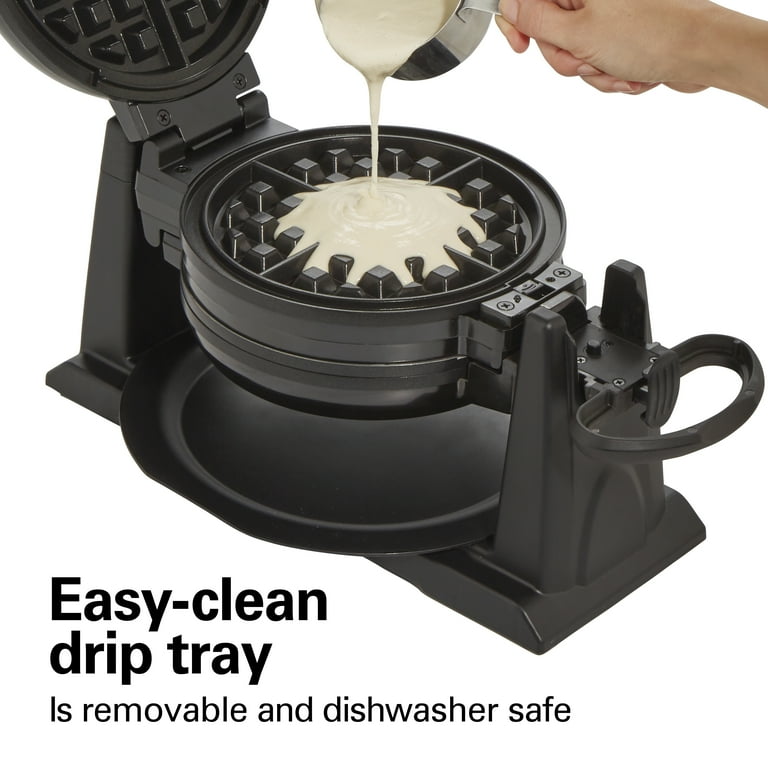 Hamilton Beach Belgium Dual Family Size Waffle Iron