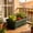 Army Green, variant on Taicans Extra Large Rectangular Planter with Drainage Tray,15.4 Inch Plastic Planting Container for Indoor Outdoor,Garden Flower Herb Vegetable Pot for Balcony Patio