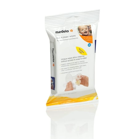 Quick Clean Breastpump / Accessories Wipes - 24 ct