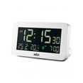 thumbnail image 2 of Braun Digital Alarm Clock with Date, Month and Temperature Displayed, Negative LCD Display, Quick Set, Crescendo Beep Alarm in White, model BC10W., 2 of 9