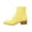 Yellow, variant on Low Chunky Heel Ankle Boots Country Concert Outfits, Textured Knit Sock Booties Music Festival Wear, Comfortable Shoes Holiday Street Strolling, Flexible Footwear Casual Wearing, Yellow 5.5