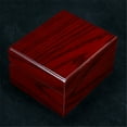 thumbnail image 4 of Wooden Watch Case Luxury Single Slot Wristwatch Box Organizer Storage Gift, 4 of 12