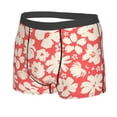 thumbnail image 2 of Kll Beige Flowers Men'S Cotton Boxer Briefs Underwear-Xx-Large, 2 of 9