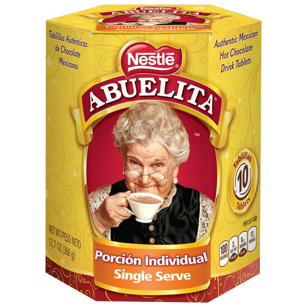 Nestle Abuelita Authentic Mexican Hot Chocolate Single Serve Drink Tablets 12 7 Oz Box