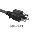 thumbnail image 4 of Cable de alimentación de extensión Cableader NEMA 5-15P de 7 pies a NEMA 5-15R, 4 of 7