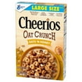 thumbnail image 4 of Cheerios Cereal, Oat Crunch, Oats 'n Honey, Large Size, 14.2 oz, Quantity of 1, 4 of 5