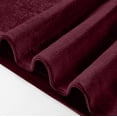 thumbnail image 7 of Mock Neck Sweaters for Women Soft Velvet Knitted Base Pullover Tops Long Sleeve Solid Color Casual Blouses (XL, Wine), 7 of 7
