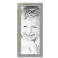 thumbnail image 2 of ArtToFrames 9" x 22" Classic Antique Silver Picture Frame, 9x22 inch Silver Wood Poster Frame (WOM-4926), 2 Pack, 2 of 6