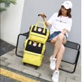 thumbnail image 4 of Bolsa de viaje con ruedas para mujer, equipaje de mano, mochila con bolso, bolsas con ruedas, maleta con ruedas, bolsa con ruedas para viaje, 4 of 4