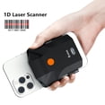thumbnail image 3 of Escáner de código de barras Eyoyo 2D con Bluetooth y abrazadera trasera, escáner QR 1D de mano, lector de código de barras inalámbrico 2,4 G para iPhone, Android, iOS, 3 of 5