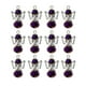 thumbnail image 2 of Paquete De 12 Colgantes De Cristal Facetado Tibetanas Collar en apariencia Pendiente Artesanía - púrpura, 2 of 9