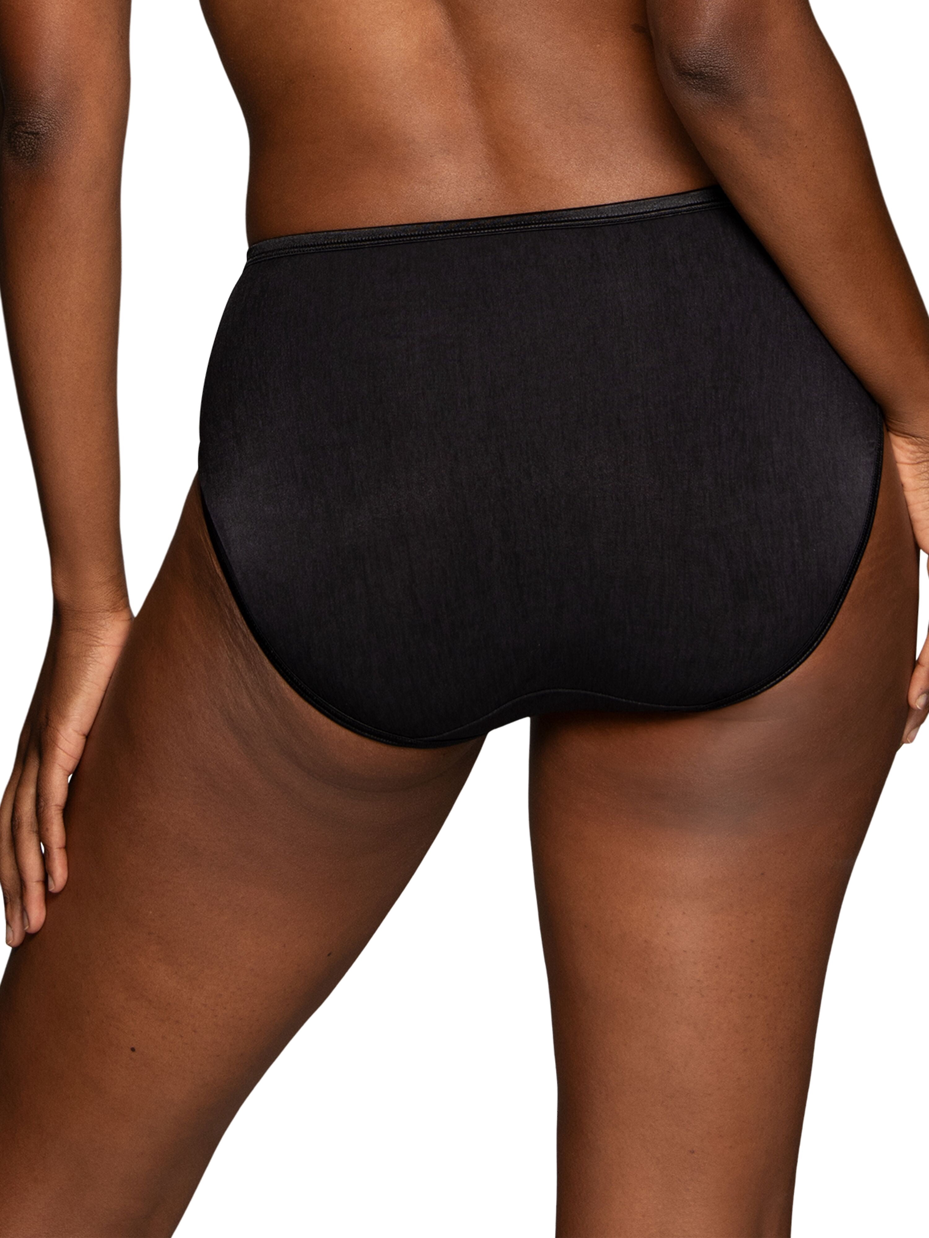 Vanity Fair Lingerie Women's Illumination Hi-Cut Panties, Silky Stretch Underwear, Multipacks, Sizes M - 3XL