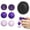 6PCS Purple, variant on 8PCS Silicone Magnetic Balls Fidget Toys for Adults Teens, Stress Relief Sensory Toy for Autism ADHD Anxiety, Office Desk Fun Textures Gadgets, Stocking Stuffers Gift for Women Men,Green