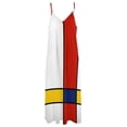 thumbnail image 4 of Mondrian Style Art Abstrait Robe Sans Manches Robes de Soirée Femmes Robes de Soirée Luxe 2024 Jupe d'Été pour Femmes, 4 of 4