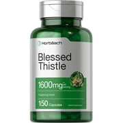 Blessed Thistle 1600 mg | 150 Capsules | Max Potency | by Horbaach