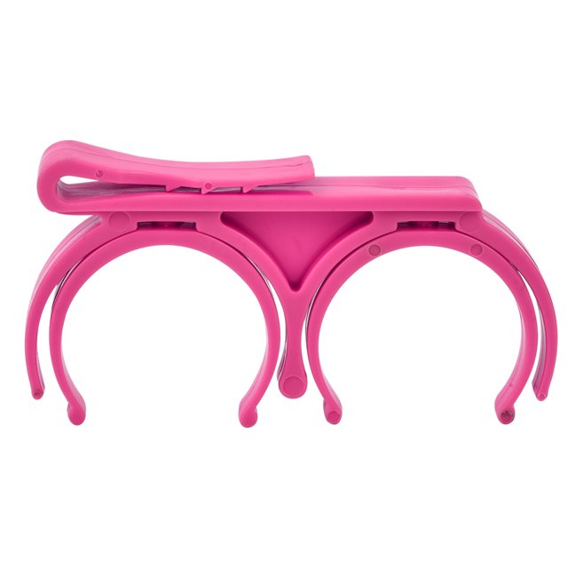 Soporte para pelota de golf profesional, organizador con Clip, accesorio para herramienta de golf (rosa)
