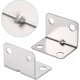 thumbnail image 2 of Soporte de esquina de acero inoxidable de 20 piezas, soporte resistente de 90 grados, soporte de ángulo recto, soporte de fijación pequeño para madera, soporte de soporte de ángulo recto para, 2 of 5