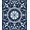 Blue, Pattern 14, variant on ODIKA 4'x6' Machine Washable Non-Slip Area Rug, Abstract Black High Traffic Rug, Black, 1101197
