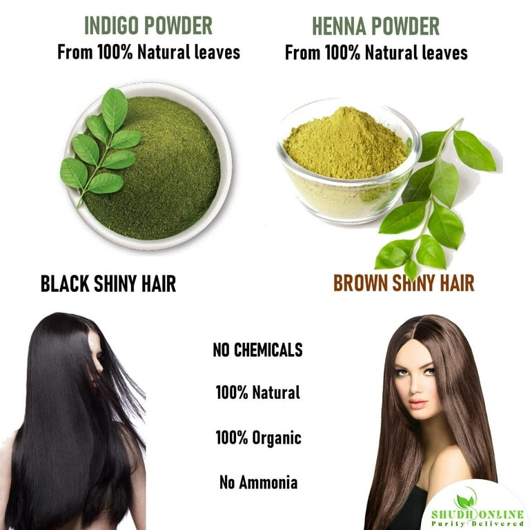 Indigo Powder for Hair Dye / Color - The Henna Guys (200g)