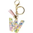thumbnail image 1 of Letter Keychain,26 Letters A-Z Decorative Letter Keychain,Name Keychain for Women Girls Men Teenager Gift, 1 of 2