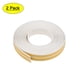 thumbnail image 1 of Cinta de espuma Uxcell tira de sellado adhesiva EPDM aislamiento para clima 8 pies de largo blanca, 2 paquetes, 1 of 6