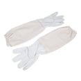 thumbnail image 3 of Guantes de apicultura, protectores de apicultura de piel de cabra, mangas de apicultor, protección de apicultura, artesanía Superior, 3 of 12