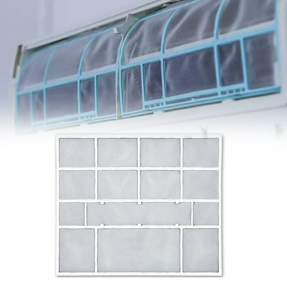 Air Conditioner Filter Screen,Indoor Unit Dust Protection Cover,Easy Installation for Wall Mounted AC Units