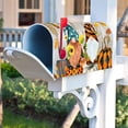thumbnail image 5 of Fall Pumpkin Gnome Wood Board Decoration Mailbox Cover with Magnetic Strip Autumn Harvest Mailbox Wraps Post Letter Box Cover Standard Size 21" X 18" Garden Farm Outdoor Yard Decor, 5 of 6