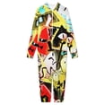 thumbnail image 3 of Gravity Falls Men's Hooded Jumpsuit - Zip Up One Piece Pajamas Soft Cozy Winter Warm Plush Loungewear, 3 of 8