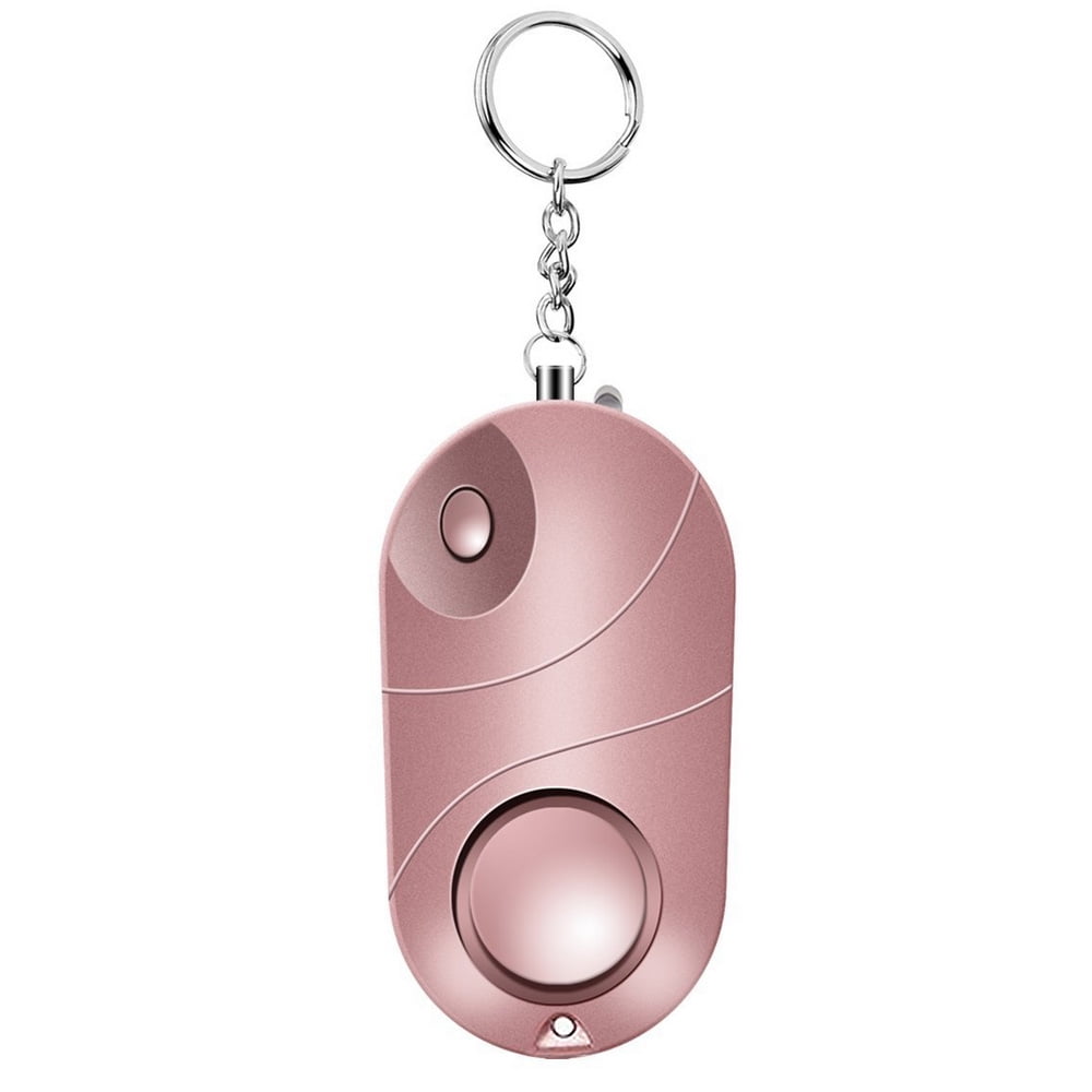 Pink Small as a Keychain and Pendant. FEIYABDF Smart Personal Alarm for Women Can Send Location/Recording Information to Family 120dB self-Defense Alarm Child and Elderly 