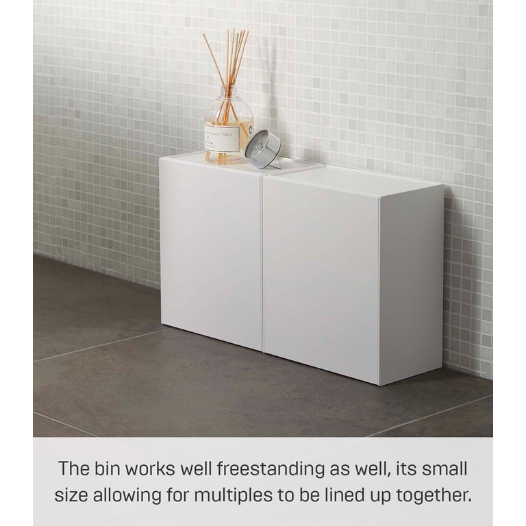 Yamazaki Home - Official Site - Yamazaki Home Veil Square 2.5 Gallon Trash Can 5 thumbnail image