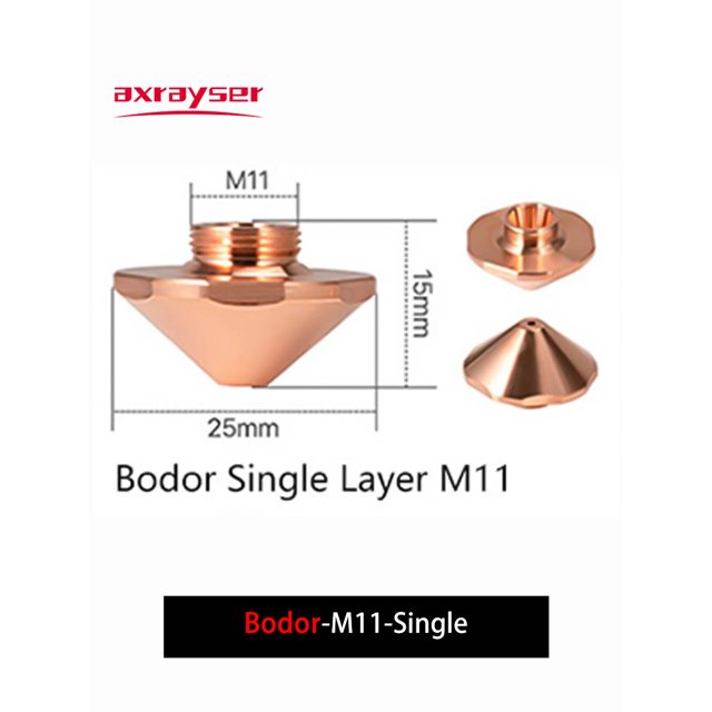 Todo tipo de boquillas láser, máquina cortadora de fibra doble/simple Dia.28/D32mm para cabezal láser Raytools Precitec WSX HSG Bodor HANS