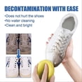 thumbnail image 3 of 100g White Shoes Cleaning Cream with Sponge Non-harm Shoes Washing Grease for Sport Shoes Cleaning, 3 of 5